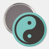 Yin Yang Symbol - solide Tätowierung Magnet (Vorderseite/Rückseite)