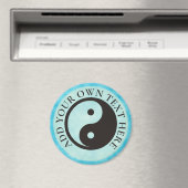 Yin Yang Symbol - solide Tätowierung Magnet (In Situ (Geschirrspüler))