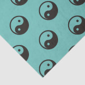 Yin Yang Symbol - solide Tätowierung Seidenpapier (Detail)