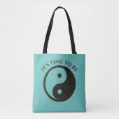 Yin Yang Symbol - solide Tätowierung Tasche (Vorderseite)