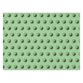 Yin Yang Symbol - solide Tätowierung Tischdecke (Vorderseite (Horizontal))