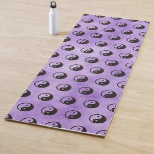 Yin Yang Symbol - solide Tätowierung Yogamatte
