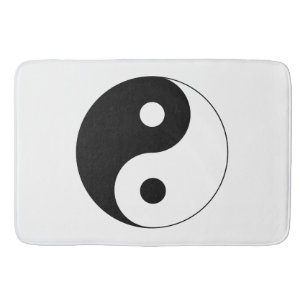 Yin Yang Symbol Spiritual Badematte