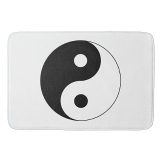 Yin Yang Symbol Spiritual Badematte