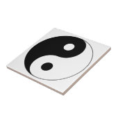 Yin Yang Symbol Spiritual Fliese (Seite)