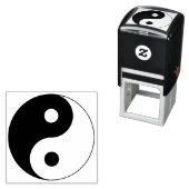 Yin Yang Symbol Spiritual Permastempel (Beispiel)