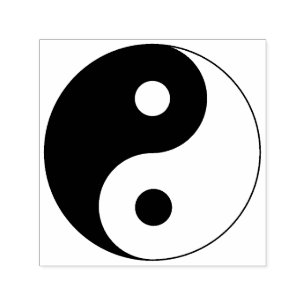 Yin Yang Symbol Spiritual Permastempel