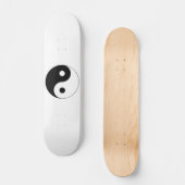 Yin Yang Symbol Spiritual Skateboard (Vorderseite)