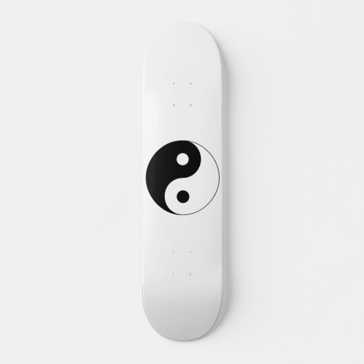 Yin Yang Symbol Spiritual Skateboard (Vorne)