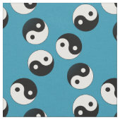 Yin Yang Symbol Stoff (Nahaufnahme)
