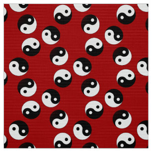 Yin Yang Symbol Stoff