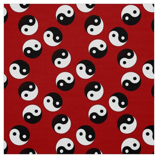Yin Yang Symbol Stoff (Muster)