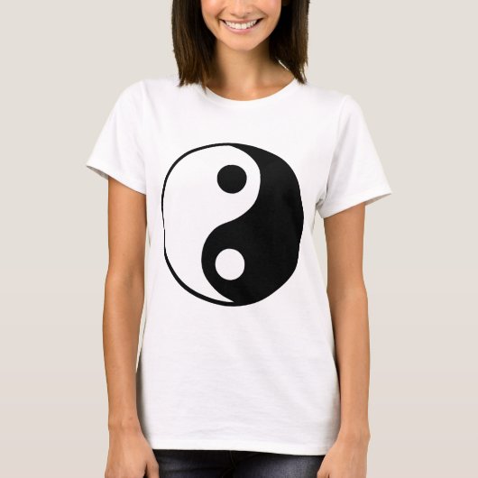 Yin Yang Symbol T-Shirt (Vorderseite)