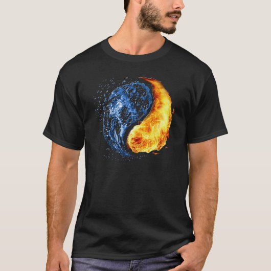 Yin Yang Symbol T-Shirt (Vorderseite)