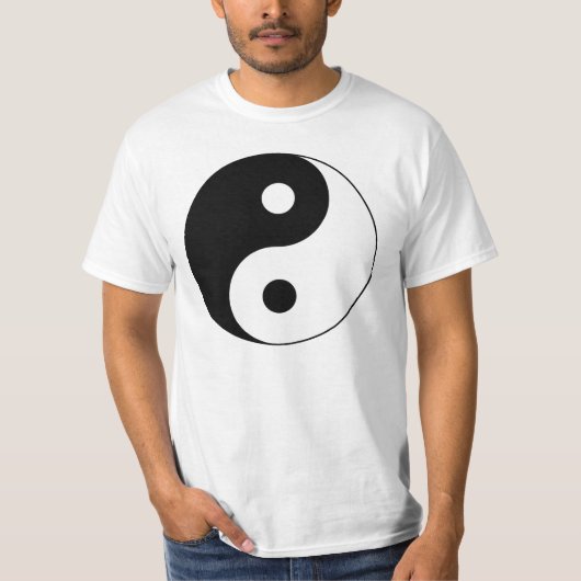 Yin / Yang Symbol T-Shirt (Vorderseite)