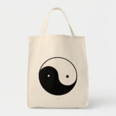 Yin Yang Symbol Tragetasche (Vorne)