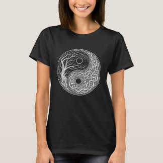 Yin Yang symbol Tree of Life T-Shirt