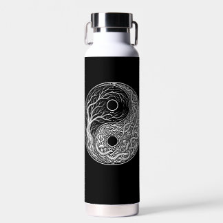 Yin Yang symbol Tree of Life Trinkflasche