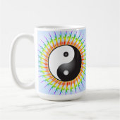Yin Yang Symbol u. Spirale: Kaffee-Tasse Kaffeetasse (Links)