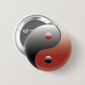 Yin Yang Symbol - Yin Yang Sign Button (Vorne & Hinten)