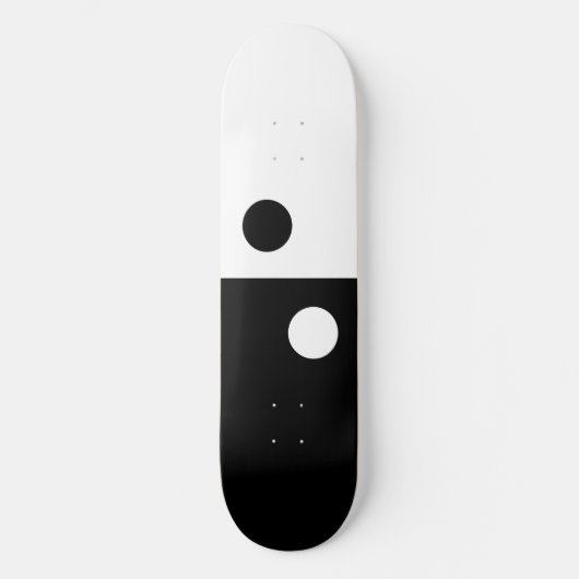 Yin Yang Symmetry Skateboard (Vorderseite)