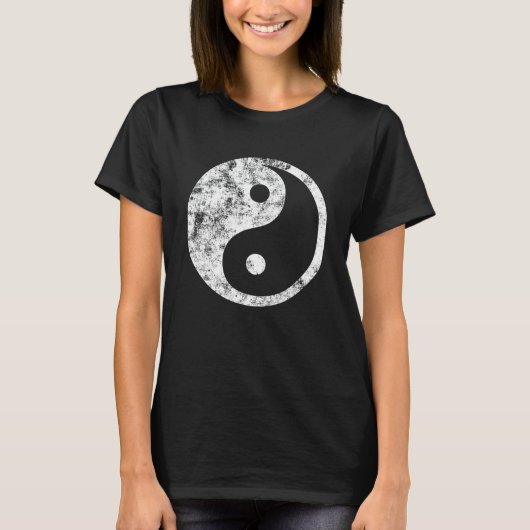 Yin Yang T - Shirt. Fun Yin-Yang Symbol Yoga Tao T T-Shirt (Vorderseite)