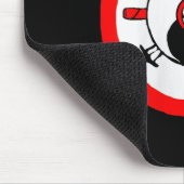 Yin Yang Tai Chi Sword and Fis Mousepad (Ecke)