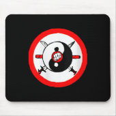 Yin Yang Tai Chi Sword and Fis Mousepad (Vorne)