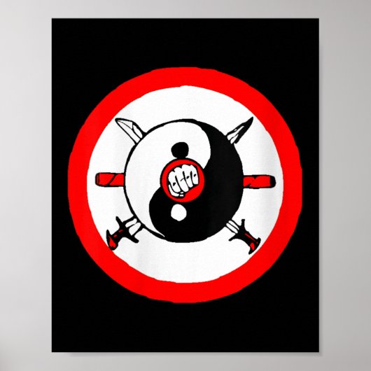 Yin Yang Tai Chi Sword and Fis Poster (Vorne)