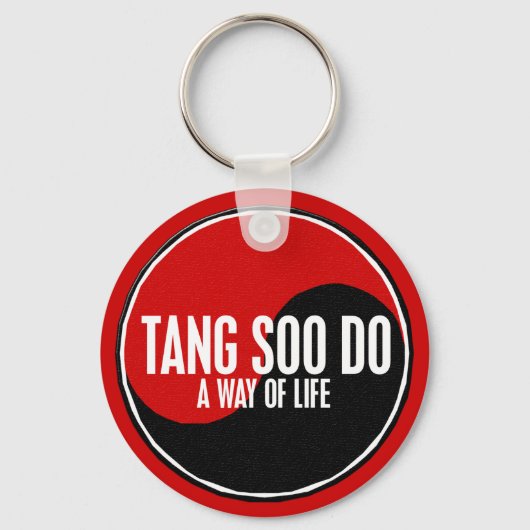 Yin Yang Tang Soo Do 1 Schlüsselanhänger (Vorderseite)