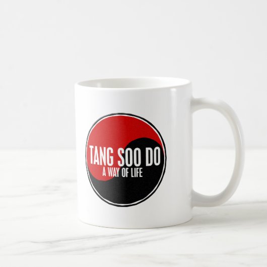 Yin Yang Tang Soo tun 1 Kaffeetasse (Rechts)