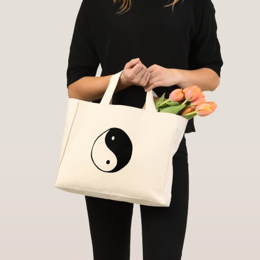 Yin-Yang-Tasche Mini Stoffbeutel (Vorderseite (Produkt))