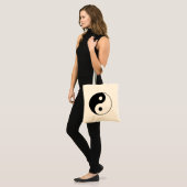 Yin Yang Taschen-Tasche Tragetasche (Vorderseite (Model))