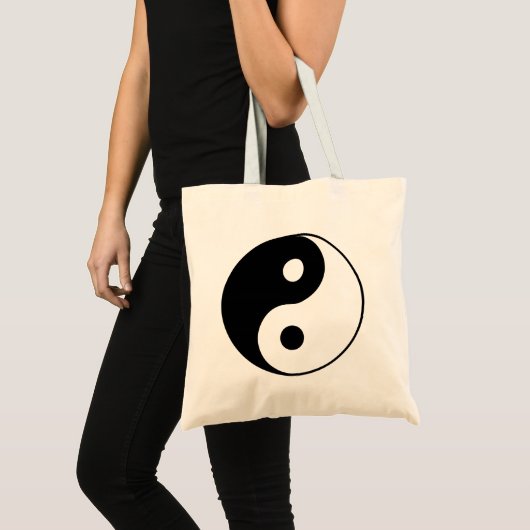 Yin Yang Taschen-Tasche Tragetasche (Vorderseite (Produkt))