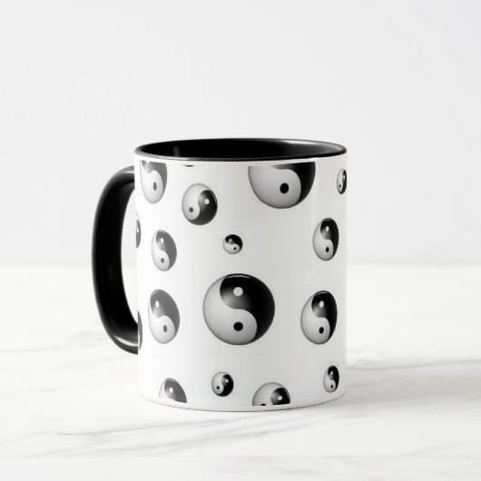 Yin-Yang Tasse (Vorderseite Links)
