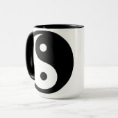 YIN YANG TASSE (Vorderseite Links)