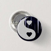 YIn-Yang-Taste für Liebe Button (Vorne & Hinten)