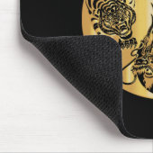 Yin Yang Tiger Dragon Gold Mousepad (Ecke)