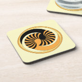 Yin Yang Tiger Untersetzer (Linke Seite)