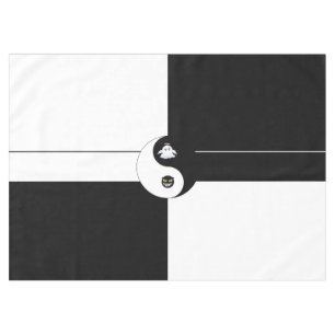 Yin Yang Tischdecke