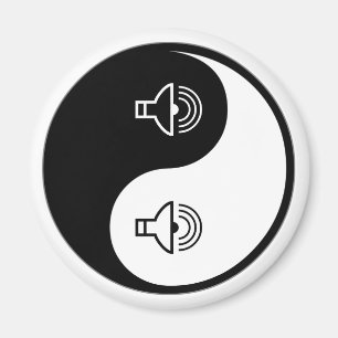 Yin Yang Ton Magnet