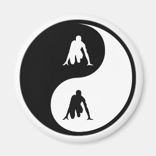 Yin Yang Track Magnet