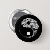Yin Yang Tree Button (Vorne & Hinten)