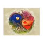 Yin Yang Tree Landscape