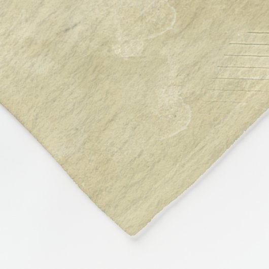 Yin Yang Tree Landschaft Fleecedecke (Ecke)