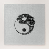 Yin Yang Tree Leinwand Puzzle (Vertikal)