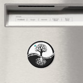 Yin Yang Tree Magnet (In Situ (Geschirrspüler))