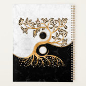 Yin Yang Tree - Marbles and Gold Planer (Rückseite)