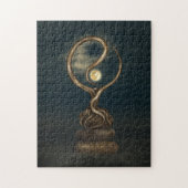 Yin Yang Tree Moonlight Zen Puzzle (Vertikal)