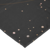 Yin Yang Tree of life - Fluorite and Gold Tischdecke (Schrägansicht)